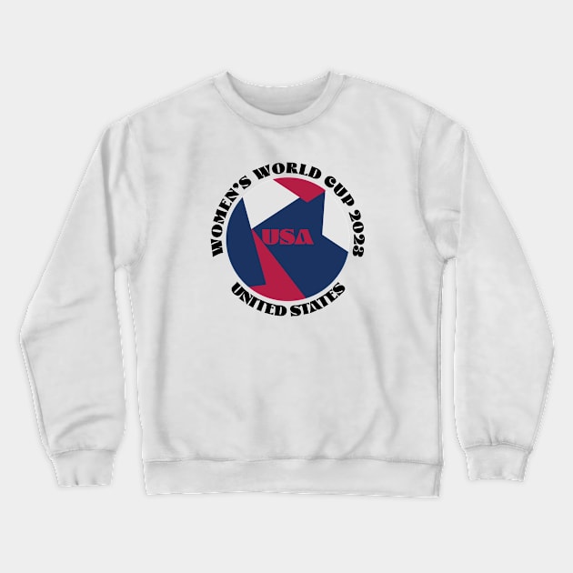 USA Soccer Women's World Cup 2023 Crewneck Sweatshirt by Designedby-E